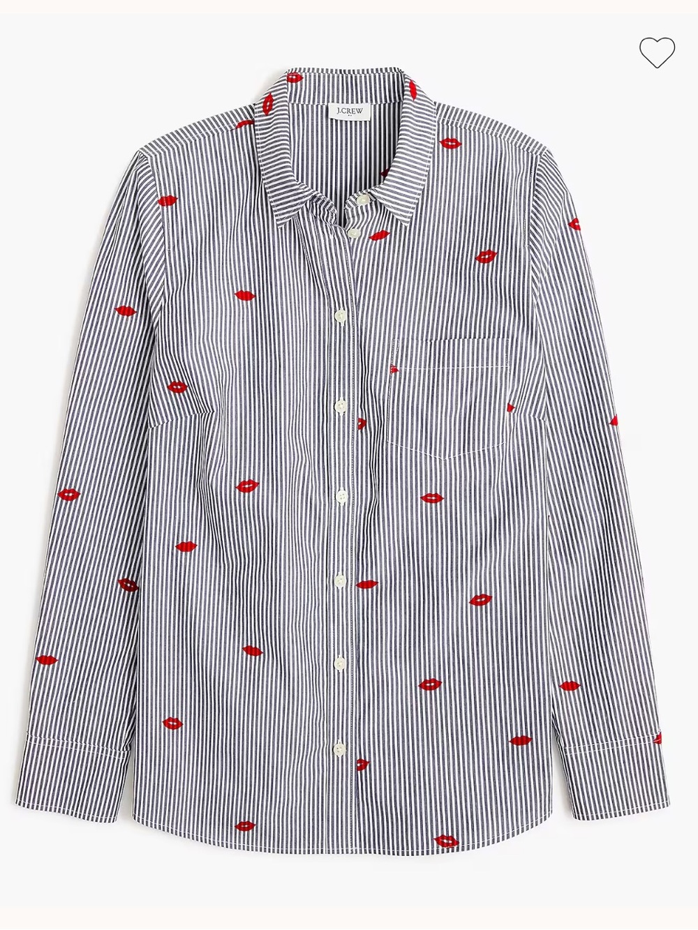 NWT Women’s J Crew Factory Button Up Shirt Signature Fit